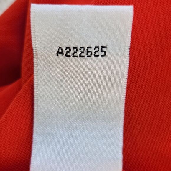 - Bob Mackie lightweight poly blend red jacket size large - Picture 5 of 5